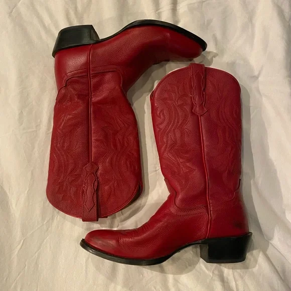 Shyanne Leather Cowgirl Boots - Picture 2 of 7